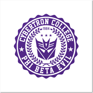 CYBERTRON COLLEGE - Decepticons Posters and Art